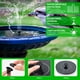 thumbnail image 2 of Enhance Your Outdoor Oasis with Our Solar Powered Water Fountain - 1.5w Pump with 6 Nozzles for Garden, Pond, Pool, and Backyard - Free Standing, Portable, and Floating - Perfect for Bird Bathing, 2 of 5
