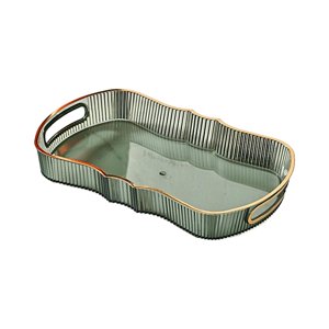 Bothyi - Bandeja Para Servir Bandeja De Almacenamiento De Cosméticos Nórdica Para Mesa De Café De Cocina De Granja Verde M