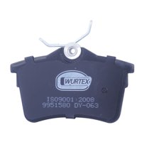 Repuestos Del Sol - Juego Pastillas Freno Traseras Citroen C4 1.6 2004 2010