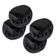 thumbnail image 3 of Almohadillas Para El Metatarso Almohadillas De Algodón Con Forma De Bola De Los Pies Plantillas Antideslizantes Soporte Negro, 3 of 5