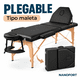 thumbnail image 5 of Camilla Masaje Profesional Nanofort Plegable 150 kg Respaldo Ajustable Con Accesorios Negro, 5 of 9