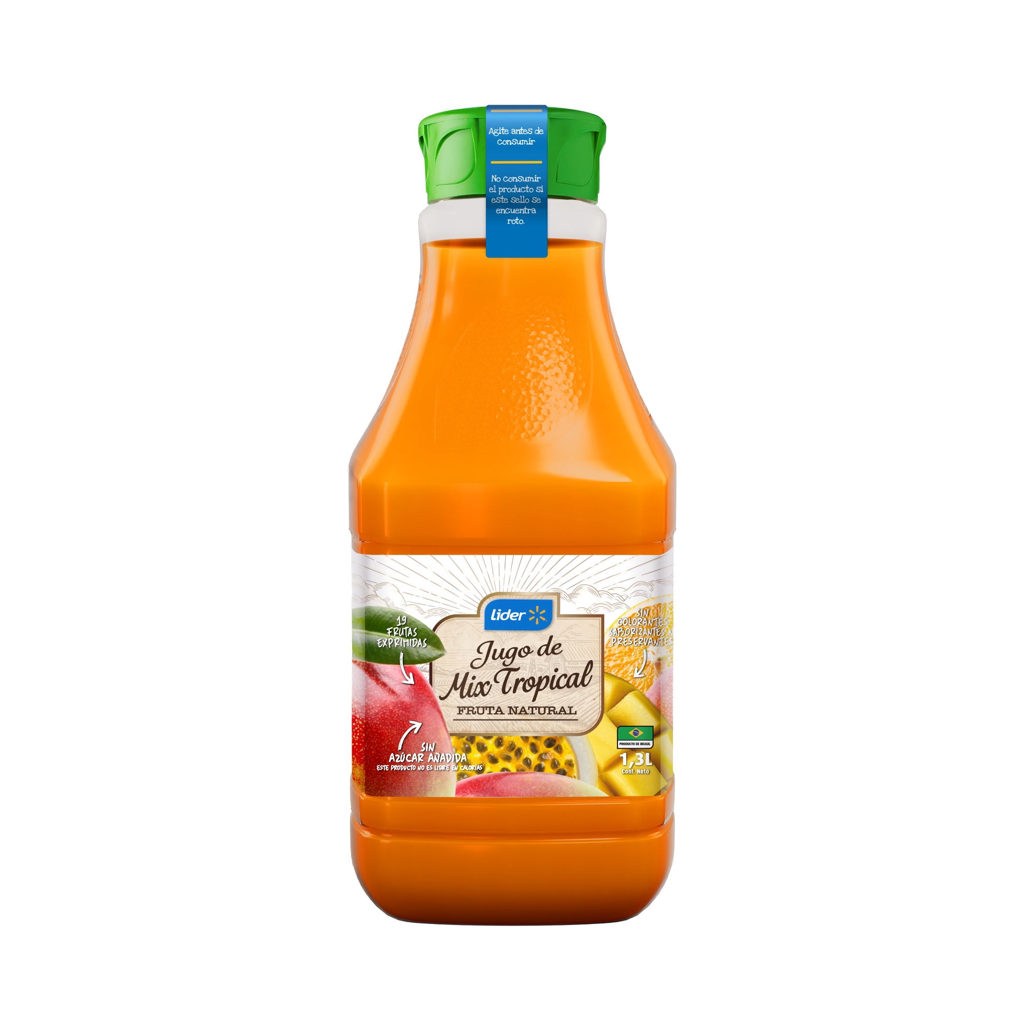 Jugo De Mix Tropical 1,3 L Lider