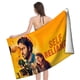 thumbnail image 4 of Self Reliance Toalla de playa de secado rápido con diseño temático, regalo para mujeres y niñas, ideal para cumpleaños, fans, amantes de la música, uso en la playa o al aire libre, 78 × 180 cm, 4 of 6