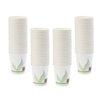 Magideal - Tazas De Café De Papel Desechables, Tazas Frías Y Calientes Para Fiestas, Tazas Portátiles Para Beber Bebidas Para Tienda, Picnic, Hotel, Festival Al 100 Piezas 8 Oz