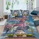thumbnail image 2 of Hotel Transylvania Conjunto de sábanas temático, trío de piezas, cómodo y amigable con la piel, diseño único, regalo de decoración para el hogar para familiares, amigos y fans, 90 cm * 190 cm, 2 of 6