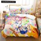 thumbnail image 1 of New Wonderlands x Showtime Bedding Set Twin Full Size Bed Set Adult Kid Bedroom Duvet cover Sets Anime Girls Bed Sheets, 1 of 5
