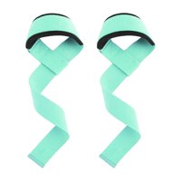 Ioensy - 1 Par De Correas De Levantamiento De Pesas, Muñequeras Para Levantamiento De Pesas Con Mancuernas, Gimnasio En Casa, Verde Claro