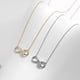 thumbnail image 3 of Collar HESHPAWS Corazón Plata 925 con Zirconia Blanco, 3 of 3