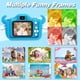 thumbnail image 5 of Cámara Goopow para niños de 3 a 8 años con tarjeta SD de 32 GB, 12 MP, 1080p HD, 5 of 7