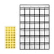 thumbnail image 3 of Bolsa de Almacenamiento para Gráficos de Bolsillo para El Aula, Organizador Colgante para El Aula, Organizador de Tarjetas de Bolsillo para El Hogar Blanco, 3 of 5