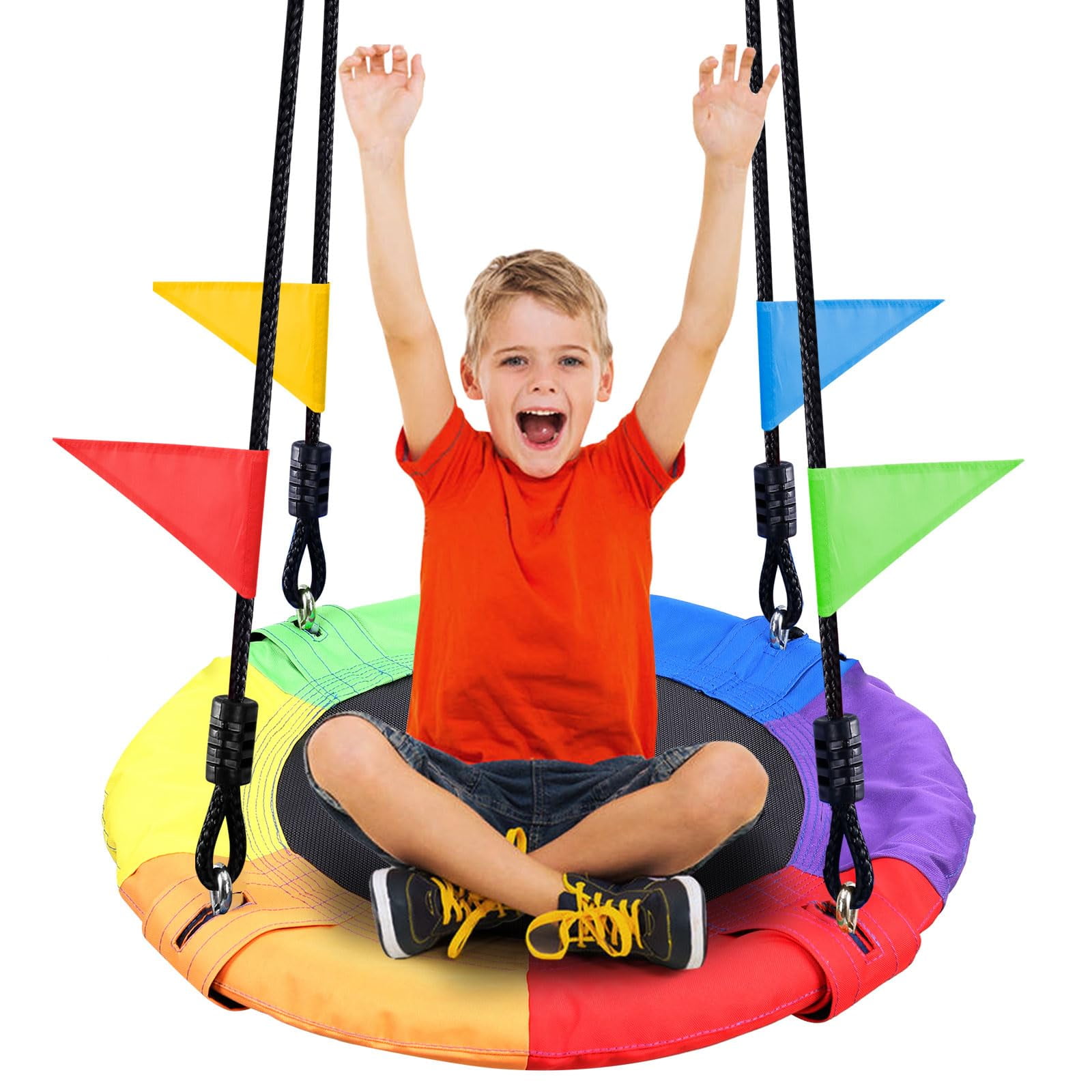 Columpio Odoland Tree Swing 24 Pulgadas Exterior