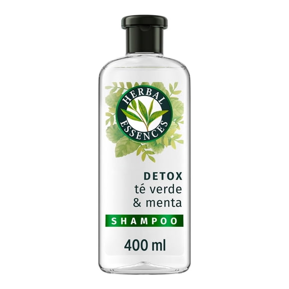 Shampoo Herbal Essences Detox Té Verde & Menta, 400 ml