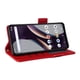 thumbnail image 4 of Funda Cartera para BLU G54 Tapa Flip con Ranuras y Soporte Rojo, 4 of 5