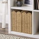 thumbnail image 4 of Cesta AELS 38x28x15 cm Tejida de Fibra Natural con Borde Festoneado, 4 of 6