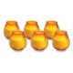 thumbnail image 1 of Velas Sterno de cera Euro‑Veneciana con portavela de vidrio, 45 h, paquete de 6, 1 of 2