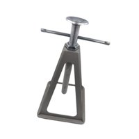 Magideal - Gato Estabilizador Genérico Para Vehículos Recreativos, Aluminio, Altura Ajustable De 28 A 44 Cm, Soporte De Gato Nivelador Para Remolques De Viaje,