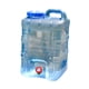 thumbnail image 1 of Contenedor de agua Cubo de agua para exteriores de 28 L con grifo, bidón de agua portátil Portador de almacenamiento de agua para pesca Supervivencia, 1 of 5