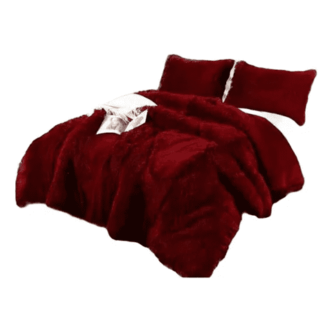 Genérico - Cobertor Chiporro Peludo Cubrecama 1.5 Plaza + Funda