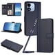 thumbnail image 1 of Funda Cartera Trébol para Xiaomi Redmi Note 17 4G con Ranuras Tarjetas y Carga Inalámbrica Azul oscuro, 1 of 6