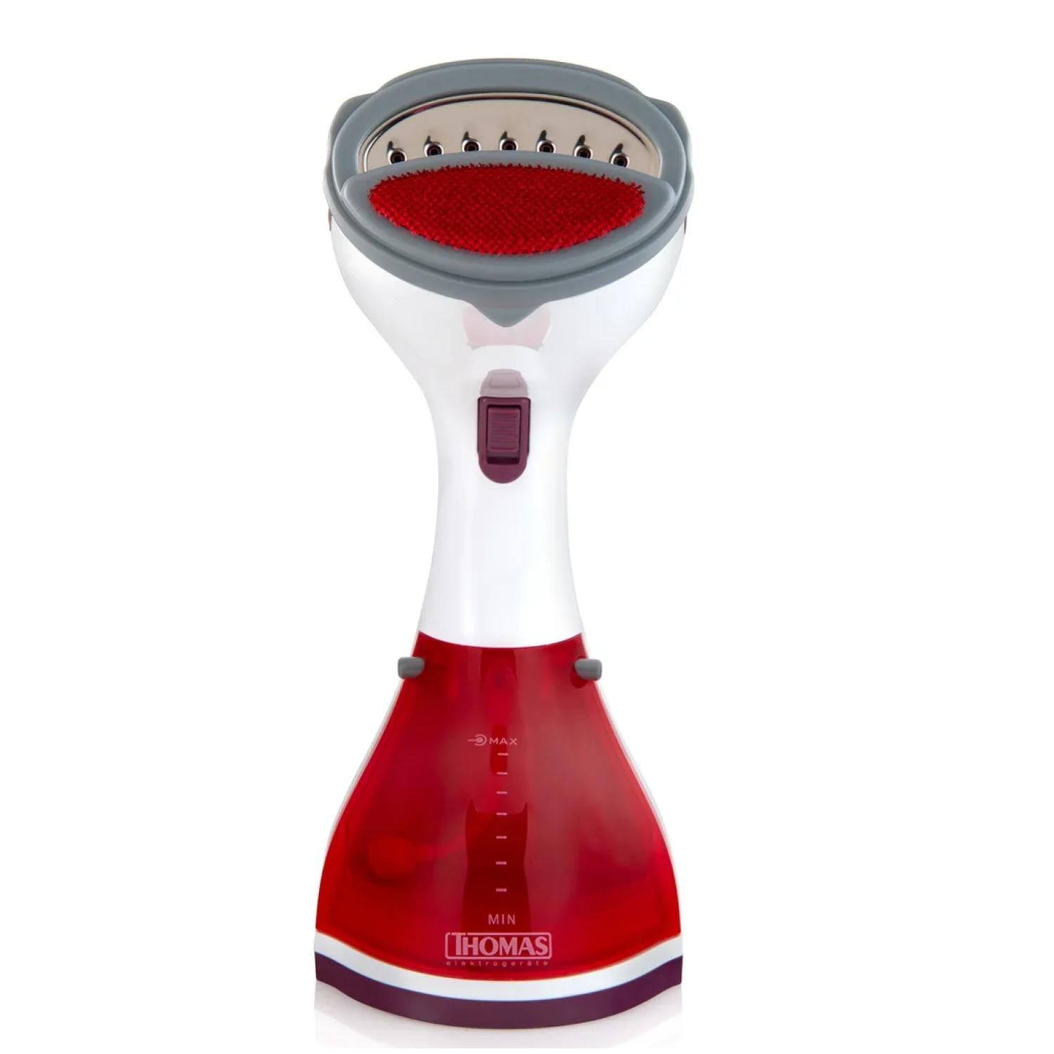 Plancha A Vapor Vertical 1200w 260ml Blanca Roja Th-7300 Thomas