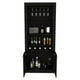 thumbnail image 3 of Bar Alto 5 Botelleros Y Portacopas Fm-003c - Cafe Oscuro Y Negro, 3 of 8