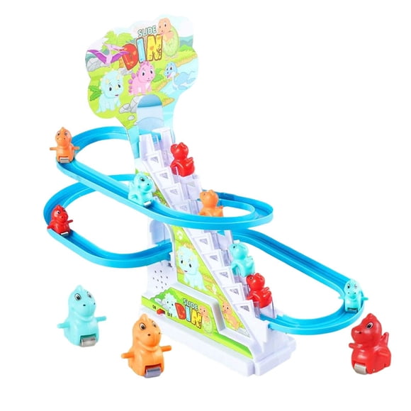 Little Dinosaur Climb Stairs Toy Automático Para Niños Pequeños De 3 4 5 6 7 8 Años