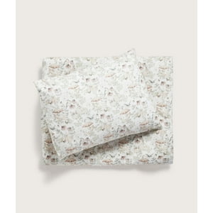 Milsleep - Juego De Funda Nórdica Y Funda De Almohada Infantil Estampado Animal 150X200