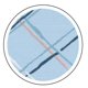thumbnail image 4 of Batas de paciente de hospital con estampado abstracto azul, 4 of 4