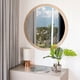 thumbnail image 2 of Espejo Circular Ary 80x80x1,9 Cm Con Marco De Madera, 2 of 9