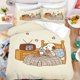 thumbnail image 1 of Snoopy Anime Cartoon Duvet Cover Set Comforter Sets Bedding Sets Bedroom Decorations For Boys Girls Friends Children Gifts Bed Sheets, 1 of 5