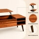 thumbnail image 5 of Mesa de Centro Rústica Greva Lift con Cajones y Repisa, 5 of 7