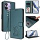 thumbnail image 2 of Funda de Gato tipo Libro para Xiaomi Redmi Note 17 Pro 5G, Verde Oscuro, 2 of 6