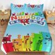 thumbnail image 1 of Number Block Bedding Set Duvet Cover Comfortable and Lightweight Cartoon Bedding 3 Piece Bed Set, 1 of 5