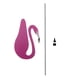 thumbnail image 2 of Swirl Bird Flamingo Wind Chimes Para El Banquete De Boda Del Patio Trasero Al Aire Libre Rosa Rojo, 2 of 5