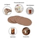 thumbnail image 3 of Posavasos de goma protector de escritorio con soporte, antideslizante y resistente al calor., 3 of 6