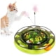 thumbnail image 2 of Juguete 3 En 1 Plato Giratorio Para Gatos Mascotas, 2 of 4