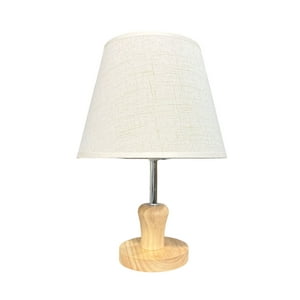 Oem - Lampara De Velador Lampara De Mesa Base De Madera
