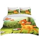 thumbnail image 1 of Cartoon 3d Bambi Bedding Set Quilt Duvet Cover Pillowcase Bed Set For children and adults Bed Sheets, 1 of 5