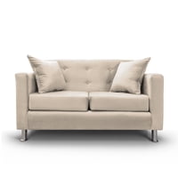 Mbc - Sofá 2 Cuerpos New Mallorca Felpa Beige