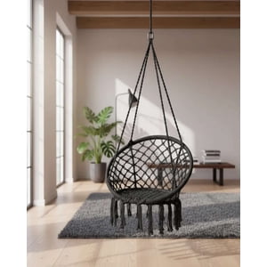 Tengfei - Silla Colgante Hamaca Reforzada Para Interior Y Exterior Sin Cojines