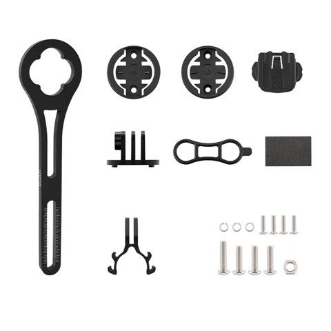 Ioensy - Soporte Para Computadora De Bicicleta Out Front, Soporte Extendido Para Manillar De Bicicleta