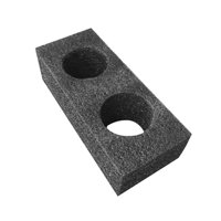 Bothyi - Portavasos Con Orificios, Portavasos Portátil Con Múltiples Orificios Para Acampar, Dos Orificios