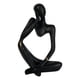 thumbnail image 1 of Ornamento Coleccionable De La Estatua Del Pensador Abstracto Para La Decoración Del Escritorio De La Sala De Estar Izquierda, 1 of 5