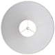 thumbnail image 5 of Lamp Shade Springcrest Empire, tela de arpillera marrón beige, 5 of 6