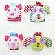 thumbnail image 4 of Paquete de 4 sonajeros para bebé, sonajeros para muñecas y calcetines para pies con cachorro y cerdito., 4 of 5