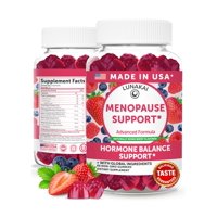 Gomitas Para Aliviar La Menopausia Lunakai Usa Con Cohosh Negro, 60 Unidades