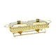 thumbnail image 5 of Chafing Dish Compacto Resistente Con Tapas Servidor De Buffet Para Cenas Hotel Picnic Oro, 5 of 5