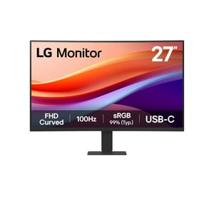 Monitor Lg 27"" Curvo Fhd 100Hz Usb-C Va