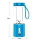 thumbnail image 2 of Potente licuadora portátil para batidos y smoothies, licuadora de tamaño personal con batería recargable, 2 of 5