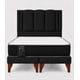 thumbnail image 3 of Cama King Size Milano + Respaldo King Size Milano + Colchon Mery Desing Negro, 3 of 8